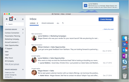 Yammer App For Mac